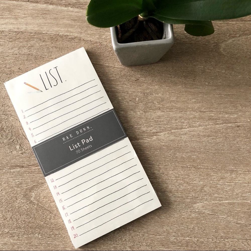 Rae Dunn | List Notepad